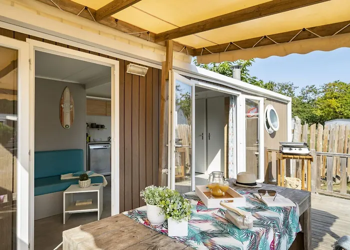 Surf 4p 2bdrms Airconpremium Campingplatz Soulac-sur-Mer